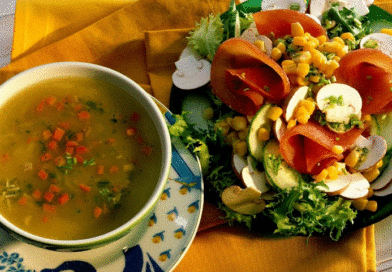 Salada e sopa podem ser pegadinha em dieta de controle de peso